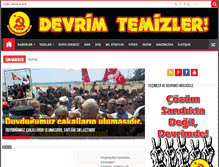 Tablet Screenshot of devrimtemizler.net